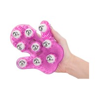Roller Balls Massager Pink Massage Glove Roller Balls Massager Pink Massage Glove
