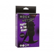Rock Bottom Beaded Anal Probe - Black Rock Bottom Beaded Anal Probe - Black