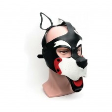 665 Playful Pup Hood - O/s Red/white/white 665 Playful Pup Hood - O/s Red/white/white