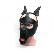 665 Playful Pup Hood - O/s Black 665 Playful Pup Hood - O/s Black