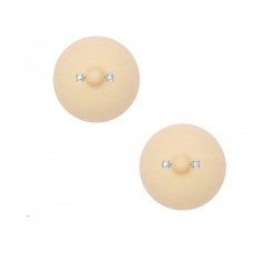 Neva Nude Nunip Peek A Boo Piercing Nude Nipple Reusable Silicone Nipple Pasties