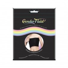 Gender Fluid Strapless Chest Compression Binder - Xxxl Black