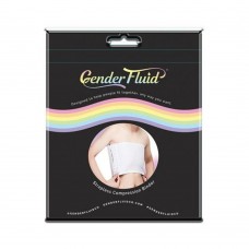 Gender Fluid Strapless Chest Compression Binder - Xxxl White