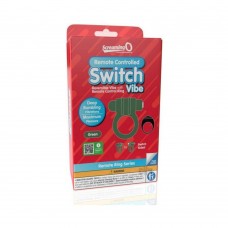 Screaming O Switch Remote Controlled Vibrating Ring - Green Screaming O Switch Remote Controlled Vibrating Ring - Green