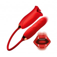 Magic Kiss Clitoral Stimulator With Thrusting Vibrator Magic Kiss Clitoral Stimulator With Thrusting Vibrator