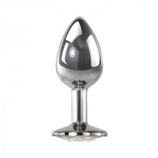 Adam & Eve Clear Gem Anal Plug Medium