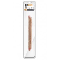 Dr. Skin Plus 14 in. Posable Double Dong Beige Dr. Skin Plus 14 in. Posable Double Dong Beige