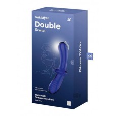 Satisfyer Double Crystal Lt Blue