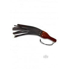 Prowler Red Leather Wood Fringe Blk