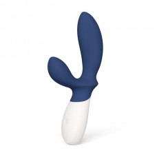 Lelo Loki Wave 2 Rechargeable Silicone Dual Stimulation Prostate Vibrator Base Blue