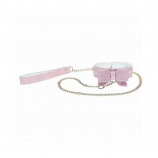 Ouch! Paris Collection Collar With Leash Pink Ouch! Paris Collection Collar With Leash Pink