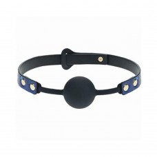 Ouch! Florence Collection Silicone Ball Gag Blue
