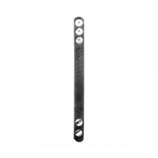 Three Snap Leather Cock Ring