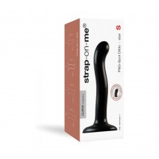 Strap On Me Silicone P&g Spot Dildo - Small Black Strap On Me Silicone P&g Spot Dildo - Small Black