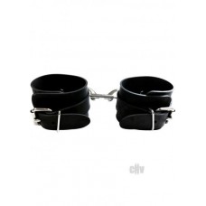Rouge Rubber Wrist Cuff Black