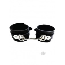 Rouge Rubber Ankle Cuffs Black