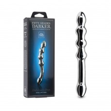 Fifty Shades Darker Deliciously Deep Steel G-spot Dildo Fifty Shades Darker Deliciously Deep Steel G-spot Dildo