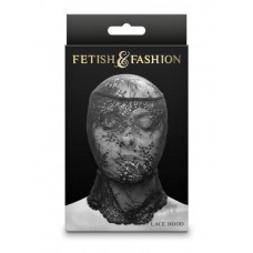 Fetish Fashion Lace Hood Blk Fetish Fashion Lace Hood Blk