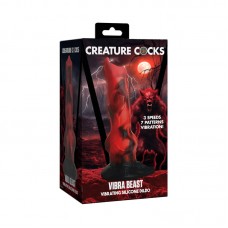 Creature Cocks Vibra Beast Vibrating Silicone Dildo