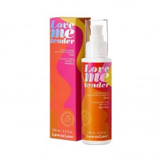 Love to Love Love Me Tender Luscious & Heating Massage Oil Strawberry 3.3 oz.