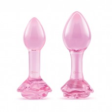 b-Vibe Pink Roses Training Plug Set b-Vibe Pink Roses Training Plug Set
