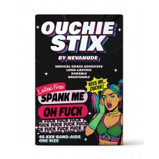 Neva Nude Naughty XXX Ouchie Stix Bandages - Pack of 40