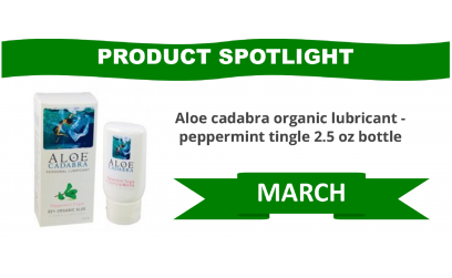 Aloe cadabra organic lubricant - peppermint tingle 2.5 oz bottle Aloe cadabra organic lubricant - peppermint tingle 2.5 oz bottle